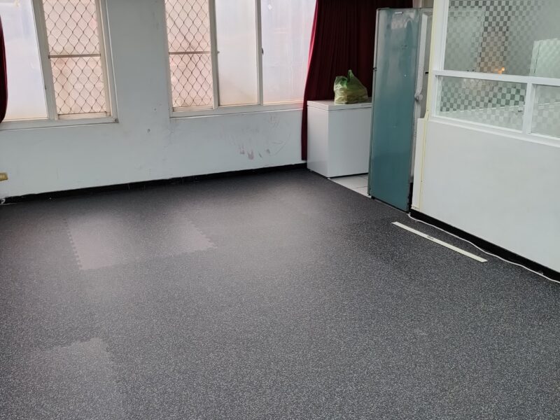 懸浮運動地板及運動合成橡膠地墊或一般地面修繕