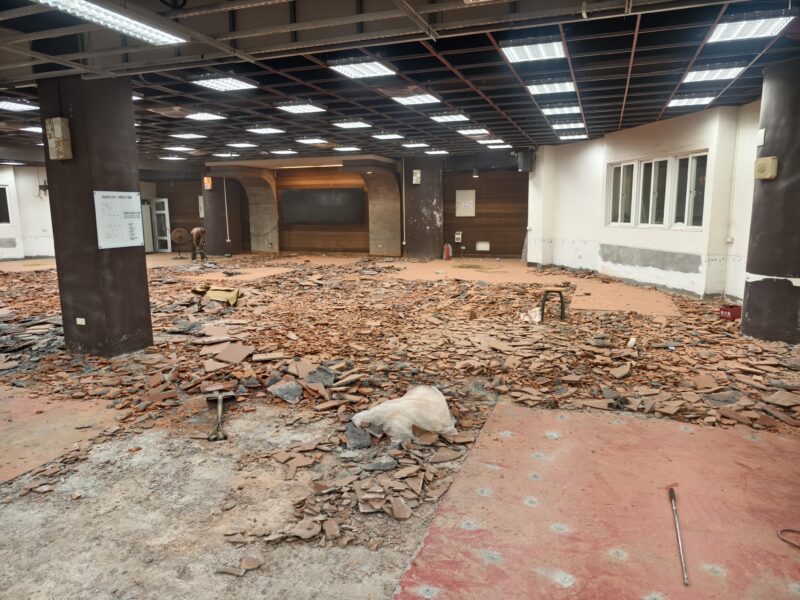 懸浮運動地板及運動合成橡膠地墊或一般地面修繕