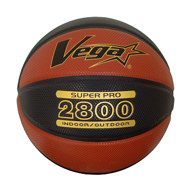 VEGA 十字紋合成皮7號籃球(黑/棕)