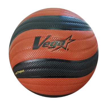 VEGA 十字紋合成皮旋風異形籃球(棕)